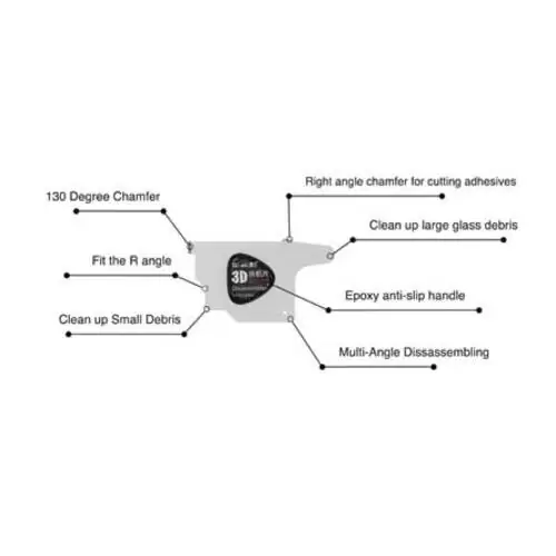 3D LCD Screen Display Opening Tools – Qianli