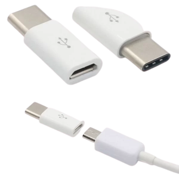 Micro USB To Type-C (V8 To C-Type) Converter